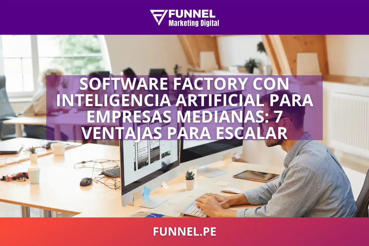 Software Factory con Inteligencia Artificial para Empresas Medianas: 7 Ventajas para Escalar