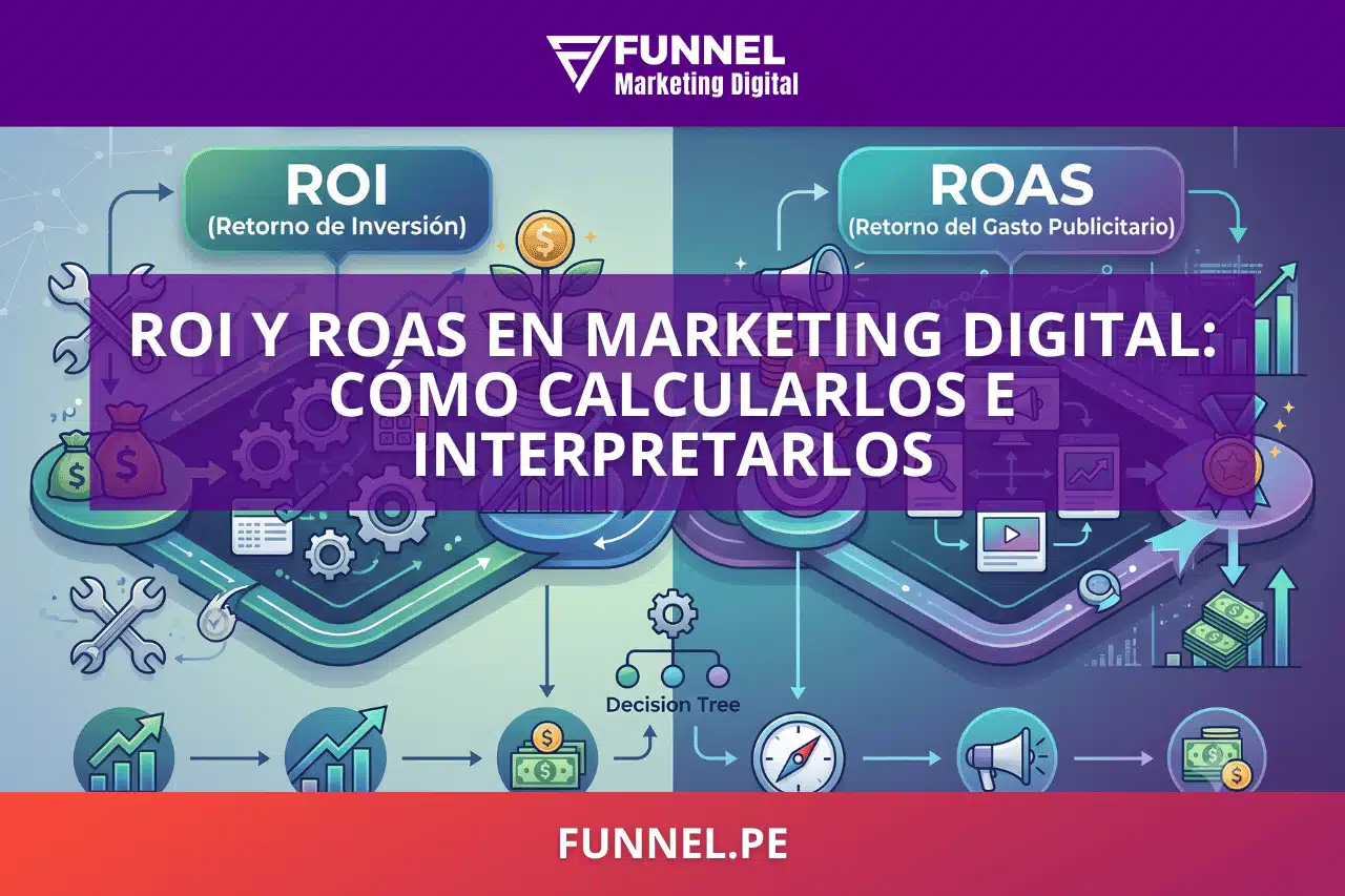 ROI y ROAS en marketing digital: cómo calcularlos e interpretarlos